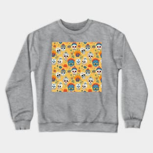 Dia de los muertos pattern Crewneck Sweatshirt